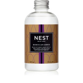 NEST Fragrances Moroccan Amber Reed Diffuser Liquid Refill 5.9 Fl Oz (Pack of 1)