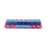 KNACRO 12V 8-Channel 10A Relay Module High Low Level Triggering
