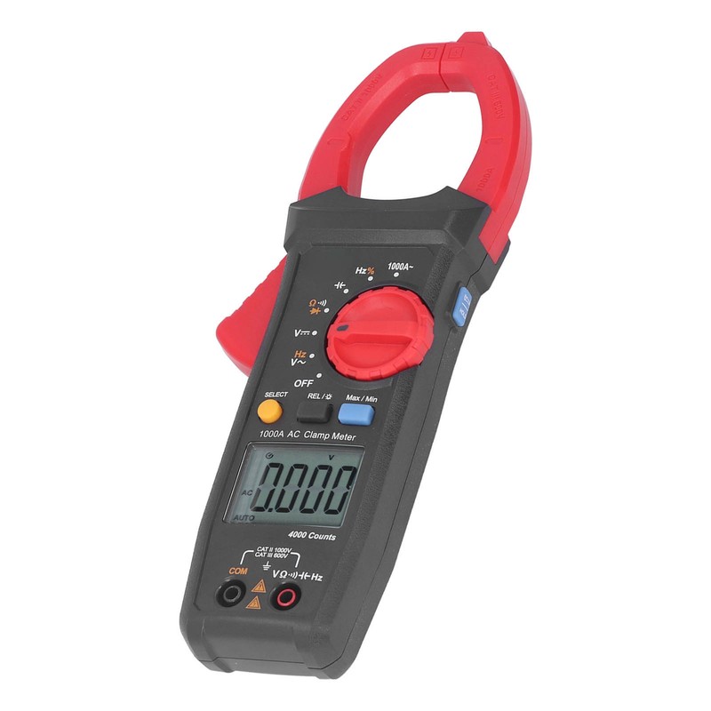 Digital Clamp Multimeter AC DC Current Resistance Repair Meter Digital