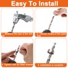 8 Piece Depth Stop Rings Set, Depth Stop for Drills