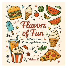 Flavors of Fun: A Delicious Coloring Journey
