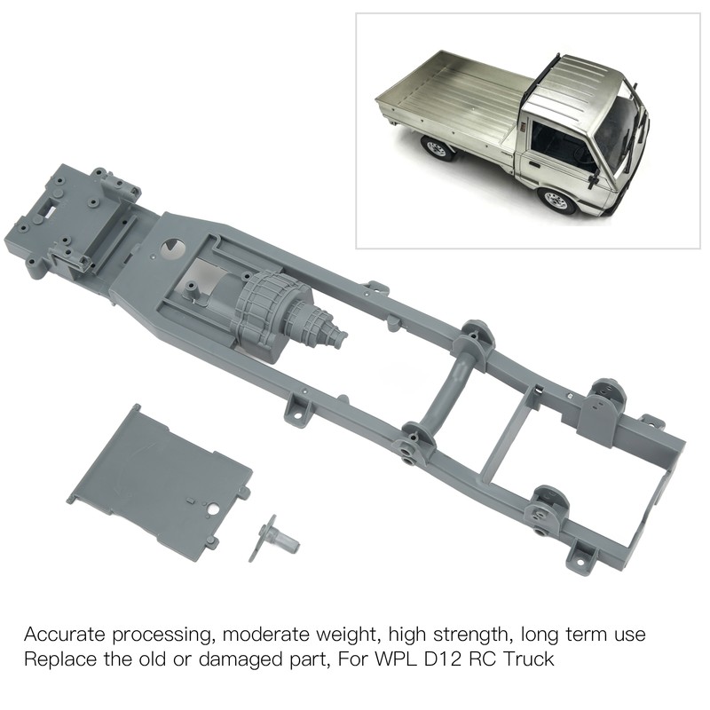 RC Chassis High Strength Plastic Chassis Frame Upgrade Part Replacement
