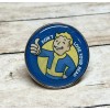 Vault Boy Pin - Enamel Fallout Vault Tec Pin -
