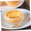 Gatuida 200Pcs Egg Tart Molds Round Foil Trays Baking Cups