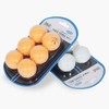 Everlast 6-Pack 3-Star Table Tennis Balls Practice Table Tennis Ball Orange
