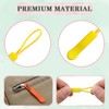 OPLCFO 210 Pcs Zipper Pull Replacement, 30 Colors Zipper Tags