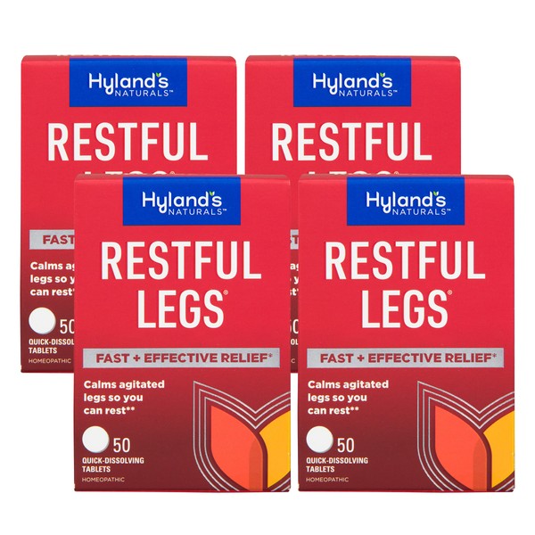 Hyland's Restful Legs Tablets 50 ea (Pack Of 4)