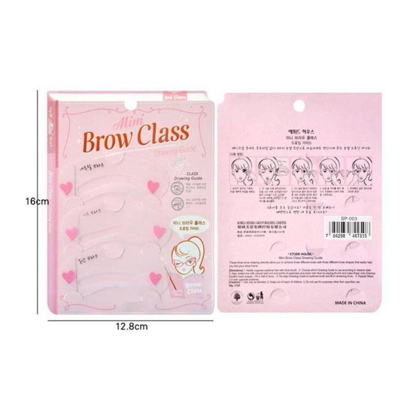 MNoel Eyebrows Can Be Different in Your Mood! Eyebrow Template