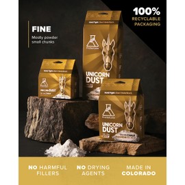 FrictionLabs Unicorn Dust 6oz - Fine Texture - The New Standard in Chalk for Rock Climbing, Crossfit, and Powerlifting