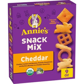 Undisclosed Annie's Cheddar Snack Mix With Assorted Crackers and Pretzels, 9 oz