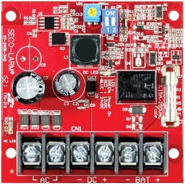 Seco-Larm ST-2406-3AQ Power Supply/Charger, 2.5A Continuous, 3.0A Peak, Selectable (6, 12, 24 VDC) Voltage Output, Regulated and Filtered Output Voltage, Short Circuit Protection, Heat-sink-free Desig