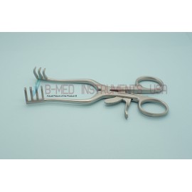 Weitlaner Retractor, Sharp 3x4 Prong, 5.5", Stainless Steel Tool for General Use