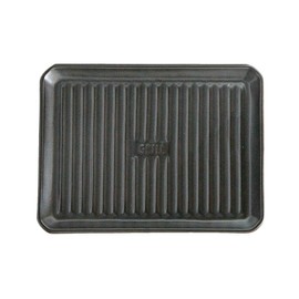 Grill Plate L Black | Fish Grill, Griller, Pottery