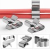 Pack of 50 Trailer Frame Wire Clamps, Photovoltaic Cable Clips,