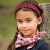 Peppercorn Kids Girls Wide Headband- One Size (Deep Blue)