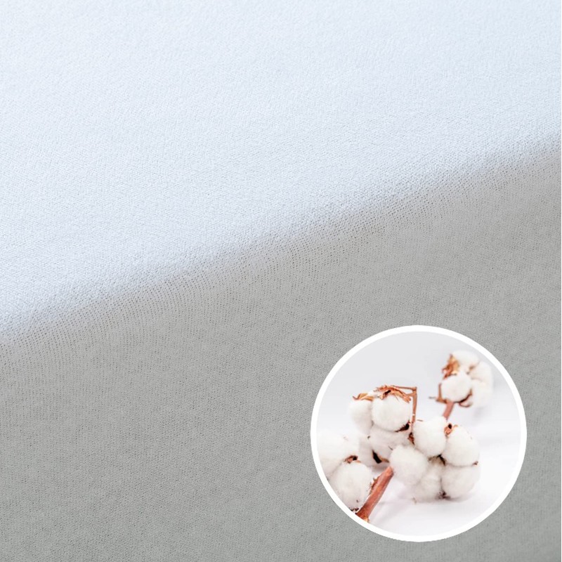Tural - Elasticated mattress cover with zip. Towelling made from