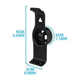 EKIND Replacement Bracket Cradle Mount Compatible for Garmin GPS Nuvi 25xx Series(2500 2505 2515 2545 2515LT 2545LMT 2555LMT 2555LT 2585TV 2595 2595LMT) Black