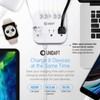 Unidapt Cruise Approved Power Strip, Non Surge, US to Europe
