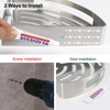 NearMoon Bathroom Shower Caddy 2 Pack, No Drill 304 Stainless