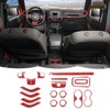 RT-TCZ Interior Trim Kit Cover Center Console Decoration Accessories Compatible