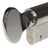 50/50T Nickel YALE Superior Thumbturn Euro Cylinder with 3 Keys