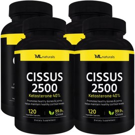My Life Naturals Cissus 2500mg, 4 units, 120 tablets / 마이라이프 내추럴스 시서스 2500mg, 4개, 120정