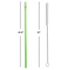 California Straws Pink Replacement Acrylic Straw Set of 6, Fits