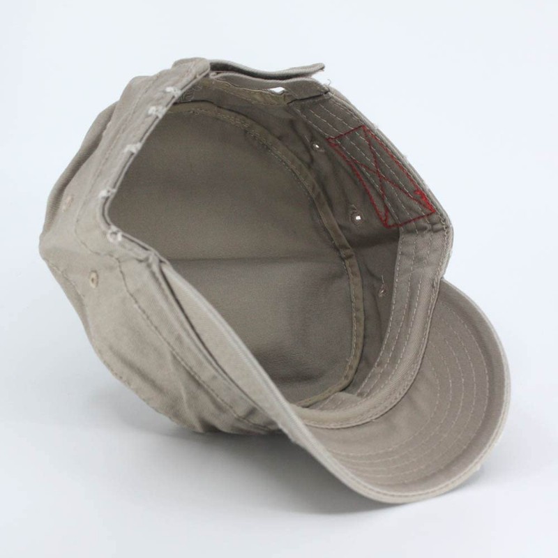 The Vintage Year Washed Cadet Cotton Twill Adjustable Military Radar