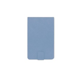 Designworks Ink Notepad with 96 Lined Pages and Vegan Suede Cover, 8.3 x 13.3 cm, Cornflower Blue