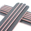 Nail Files Black Straight Nail File Double Sided Vivid Stella