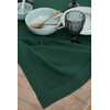 Solino Home Rainforest Green Linen Tablecloth 60 x 108 Inch