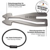 Fabach Black Trolley Master Shopping Trolley Release Key for all