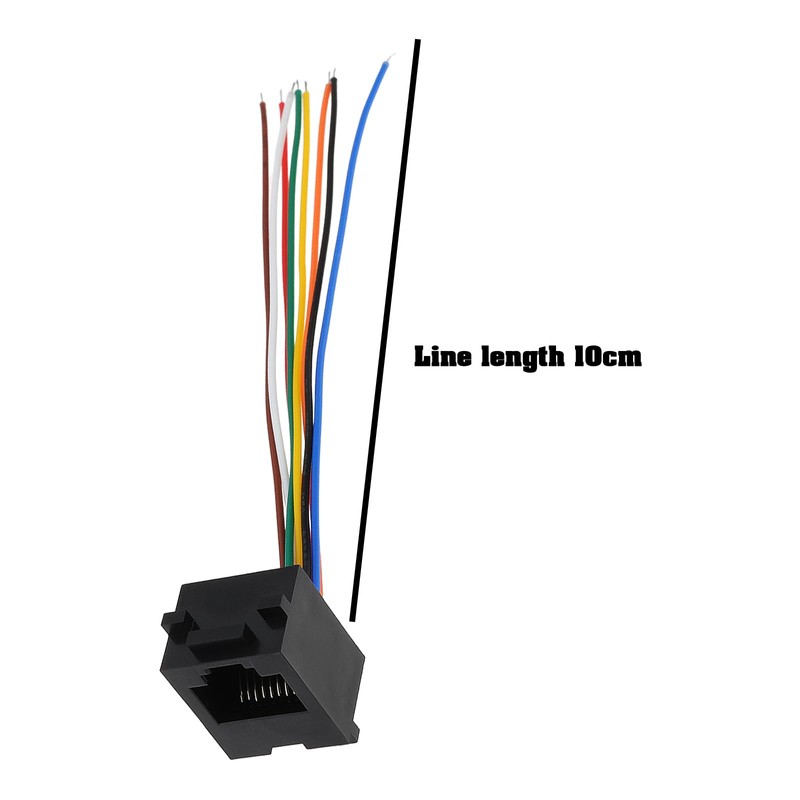 ECSiNG Pack of 5 RJ45 Telephone Adapter Cable 8P8C RJ45