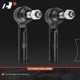 A-Premium 2 x Front Outer Tie Rod Ends, Compatible with Dodge Charger 2011-2023, Challenger 2011-2023 & Chrysler 300 2011-2023