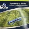 Ray Padula Turbo Oscillating Sprinkler: Leakproof Design, 4000 sq ft