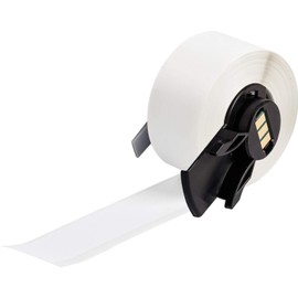 Brady Multi-Purpose Vinyl Label Tape for M610, M611, M710, BMP61, and BMP71 Printers - 1" x 50', White. M6C-1000-439