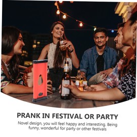 NUOBESTY 3 x Finger Guillotine Toy Fake Finger Support Magic Trick Prop Christmas Party Favours Props for Finger Prank Candy Bag Prank Toy