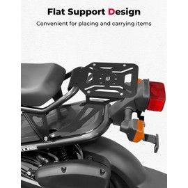 KEMIMOTO Motorcycle Rear Rack Compatible with Ruckus 2002-2025 Rear Tail Storage Cargo Rack Storage Bracket