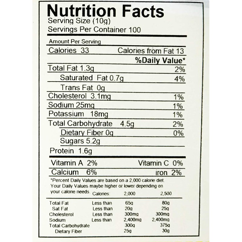 Qbubble Tea Powder, Mango, 2.2 Pound