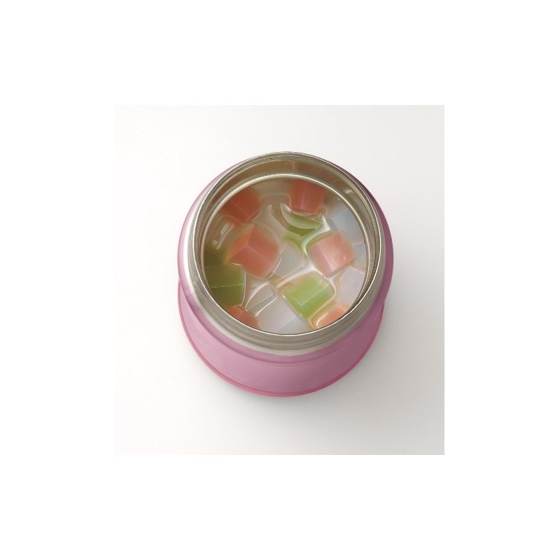 Zojirushi Stainless Steel Food Jar, 25-Ounce, Pink