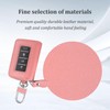 Car Key Fob Cover with U-Clasp,Leather Car Key Case Built-in