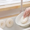 MRDLKNX Kitchen Sponges 4 Pcs Dish Donut Shaped Multi-purpose Sponge