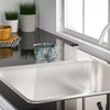VOSAREA Acrylic Sink Splash Guard, Freestanding Kitchen Splash Panel Barrier