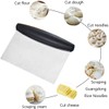 Stainless Steel Scraper & Chopper- Great as Dough Cutter for