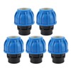 5PCS Plumbing Fittings Water Pipe Quick Connector Coupling Kit Female