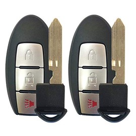 Fits 2009 2010 Nissan Cube 2017 2018 2019 Nissan Armada Keyless Entry Remote Smart Key Car Fob CWTWB1U825,by AUTOKEYMAX (Pair)
