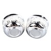 2pcs Vintage Wine Glass Innovative Exquisite Light Luxury Court Style