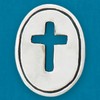 Basic Spirit Pocket Token Coin - Open Cross/Blessings - Handcrafted