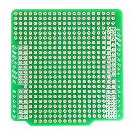 Small Board Shop Arduino R4 Prototype Board Set of 9 2.54mm Gold Plated (Green)