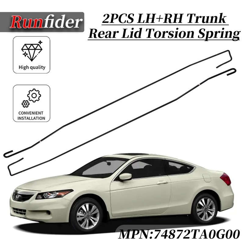 2PCS LH&RH Trunk Rear Lid Honda Trunk Torsion Spring Tool